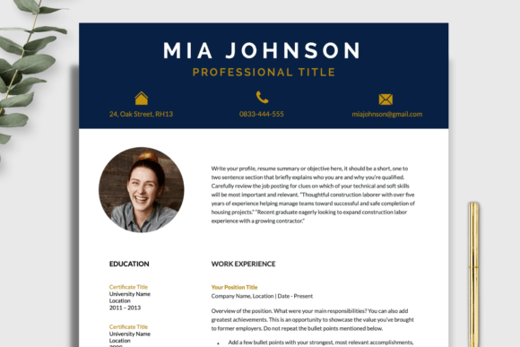 Download Resume Template Word, Resume Template - Resume template Collection