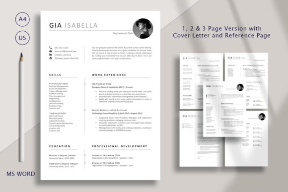 Download Minimalist Resume Template, Cv Template - Resume template Collection