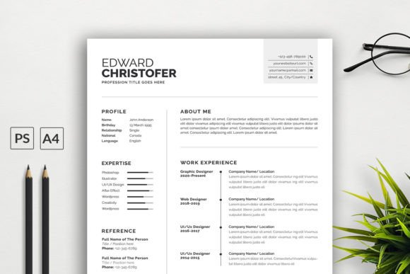 Download Minimalist Resume Template - Premium Resources